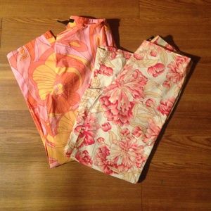 COPY - Floral Capri Pants